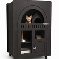 Ginger cat house